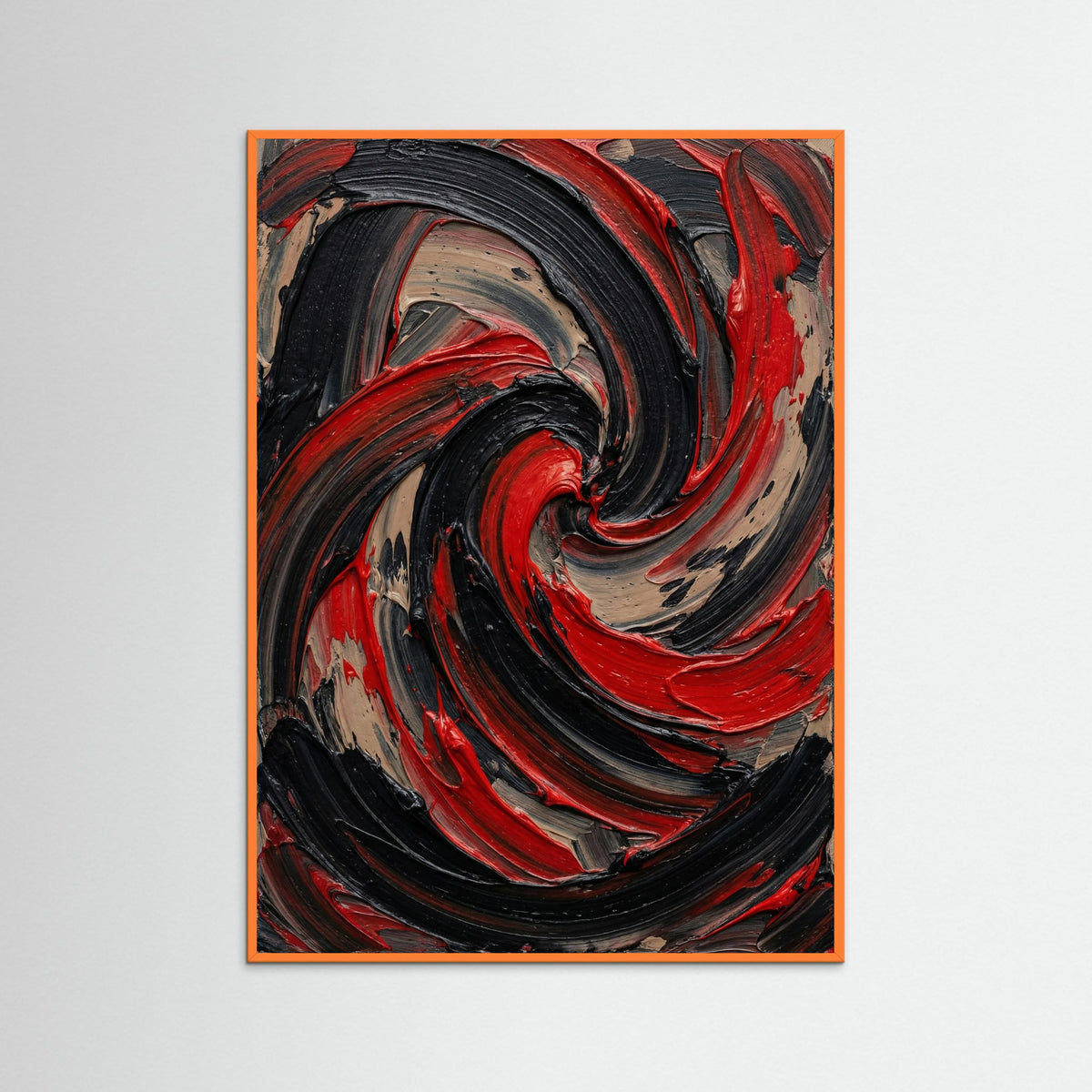 Orange Wood Crimson Fury