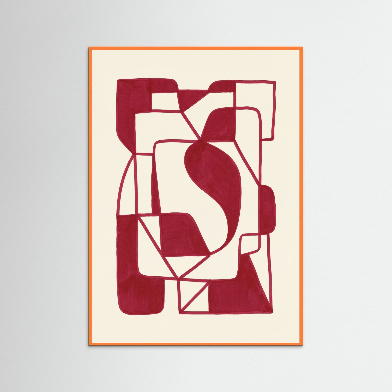 Orange Wood Crimson Labyrinth Crimson