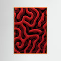 Orange Wood Crimson Labyrinth