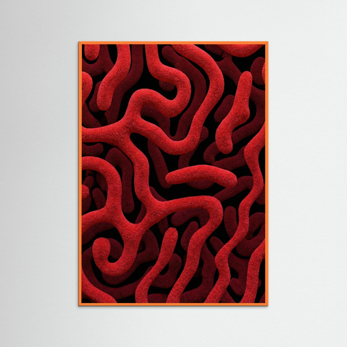 Orange Wood Crimson Labyrinth