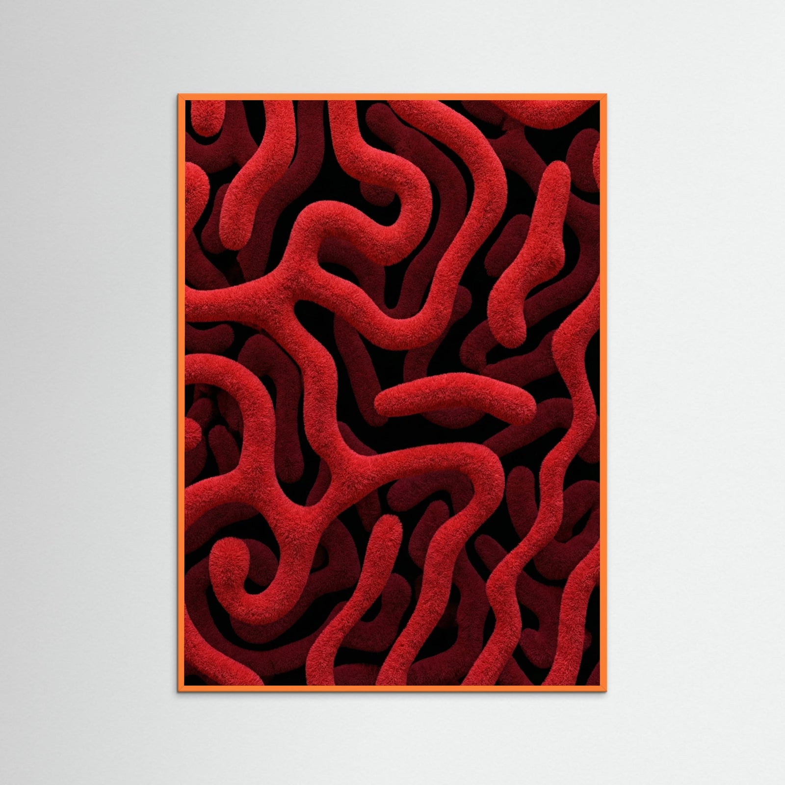 Orange Wood Crimson Labyrinth