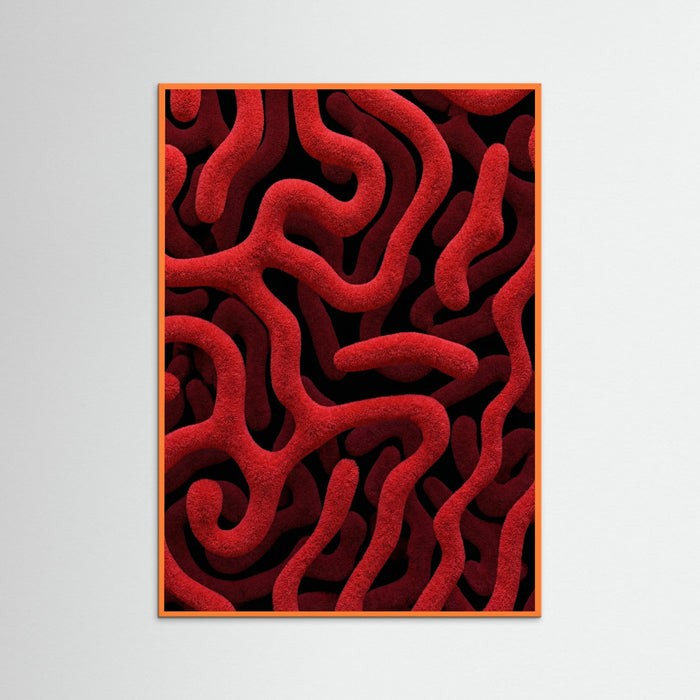Orange Wood Crimson Labyrinth