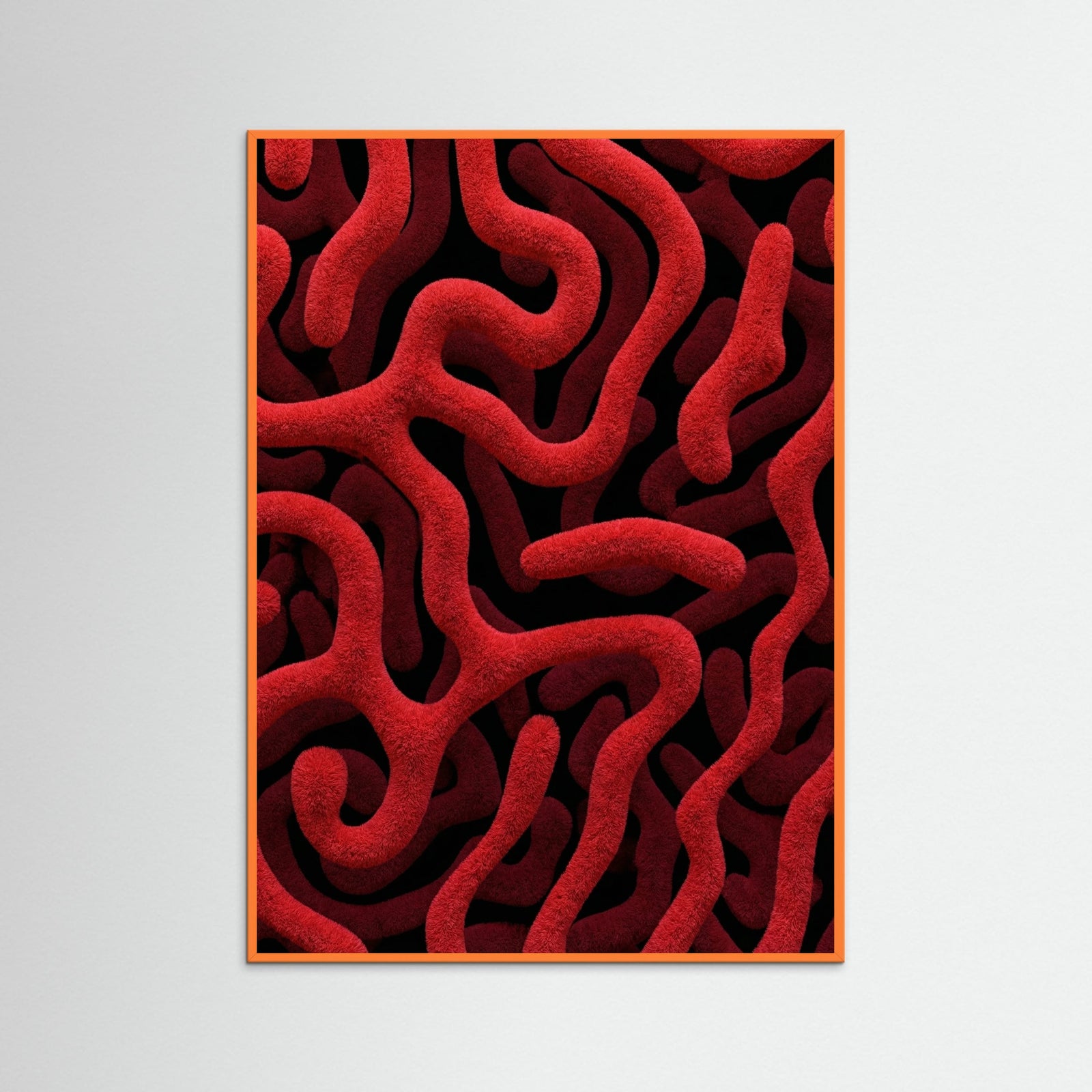 Orange Wood Crimson Labyrinth