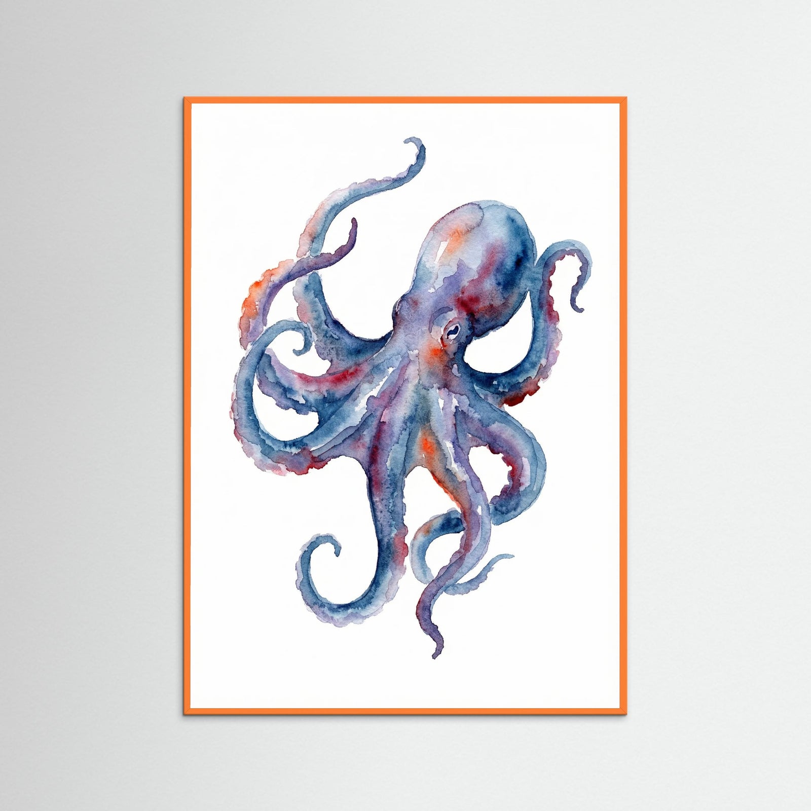 Orange Wood Crimson Lobster