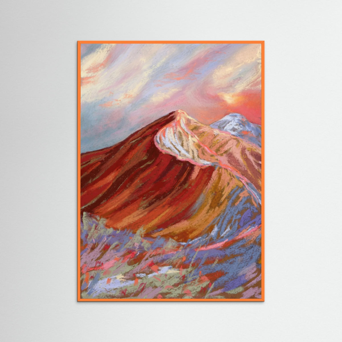 Orange Wood Crimson Peaks Glow