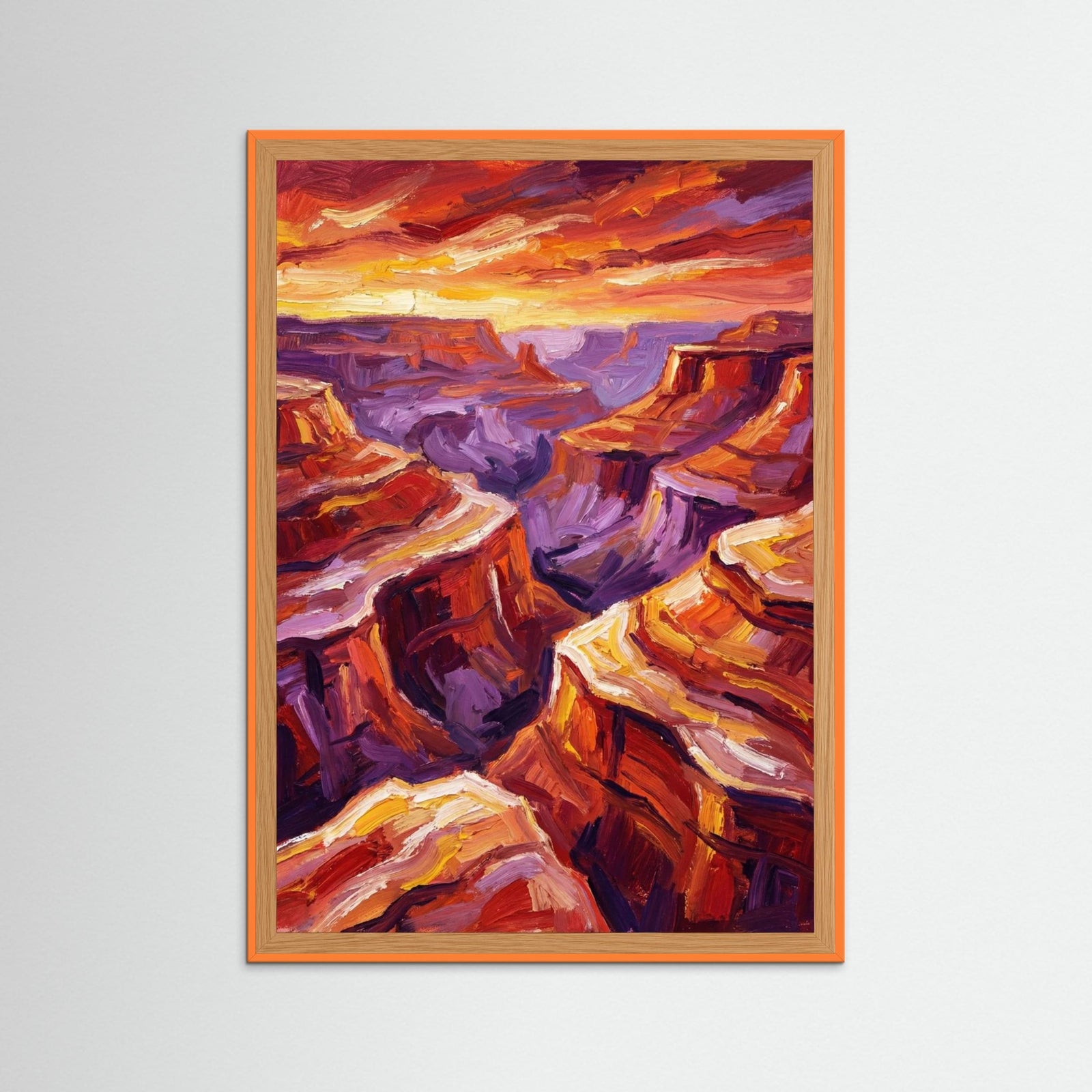 Orange Wood Crimson Peaks Red