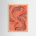 Orange Wood Crimson Shards