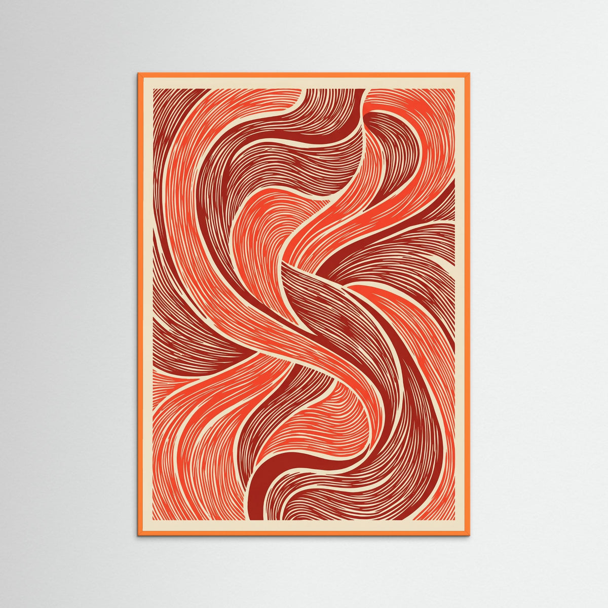 Orange Wood Crimson Shards