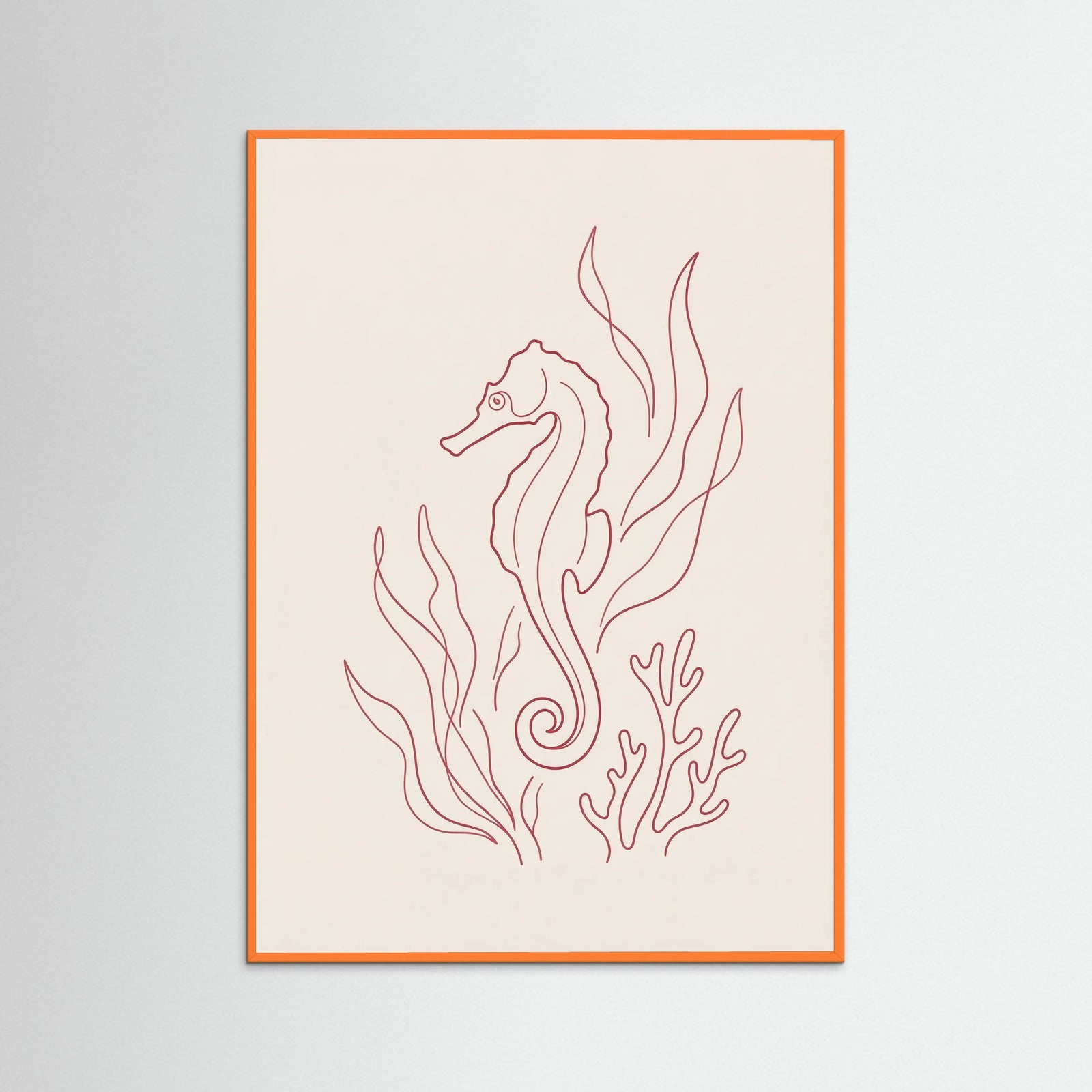 Orange Wood Crimson Swimmers