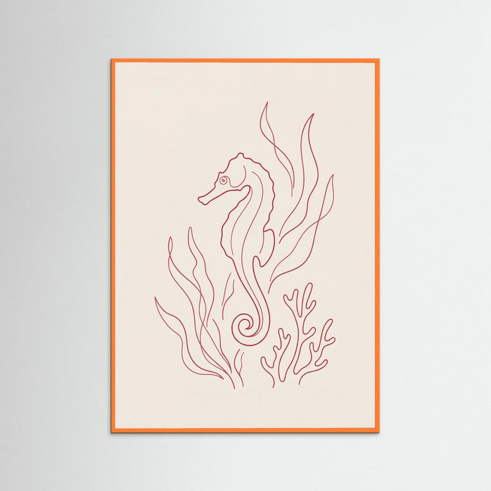 Orange Wood Crimson Swimmers