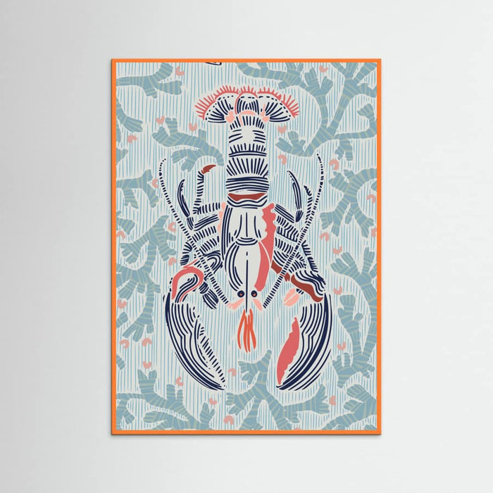 Crustacean Core mint Poster – poster and art print
