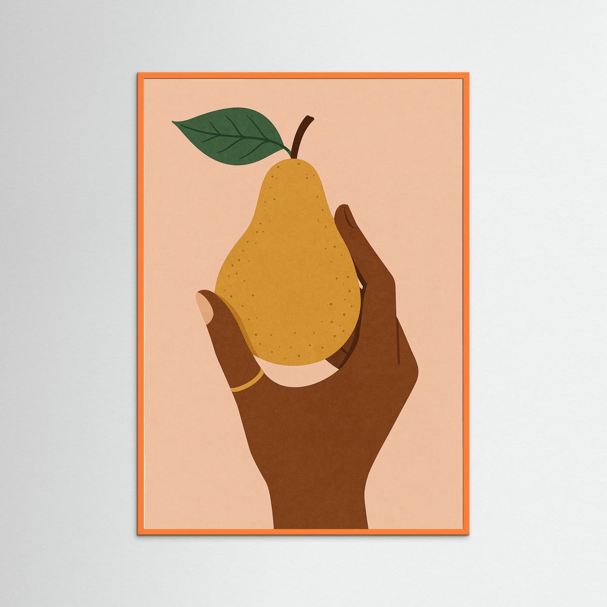 Orange Wood Cultural Palette