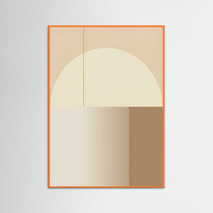 Orange Wood Curved Planes