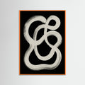 Orange Wood Curved Rhythm