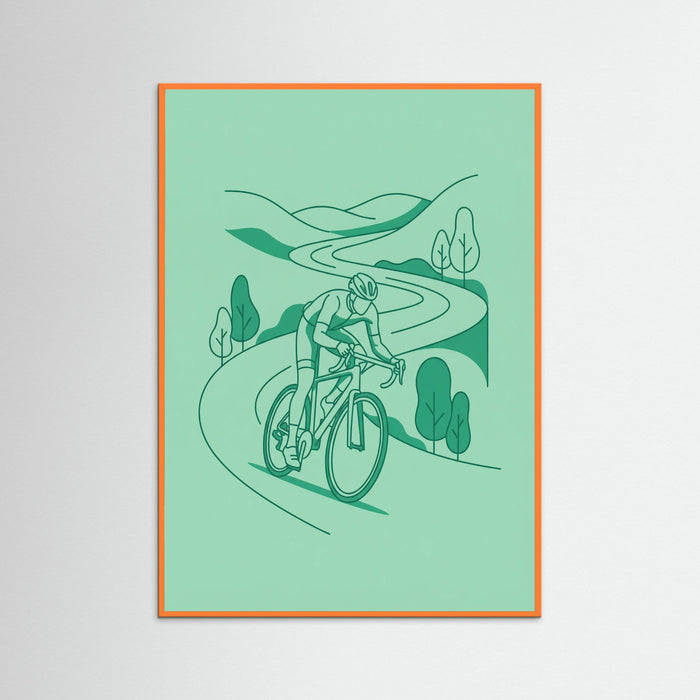 Orange Wood Cycling Duo