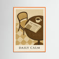 Orange Wood Daily Calm