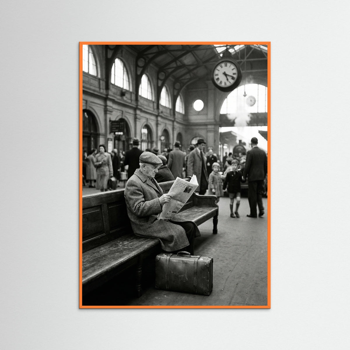 Orange Wood Dalmatian Daydream