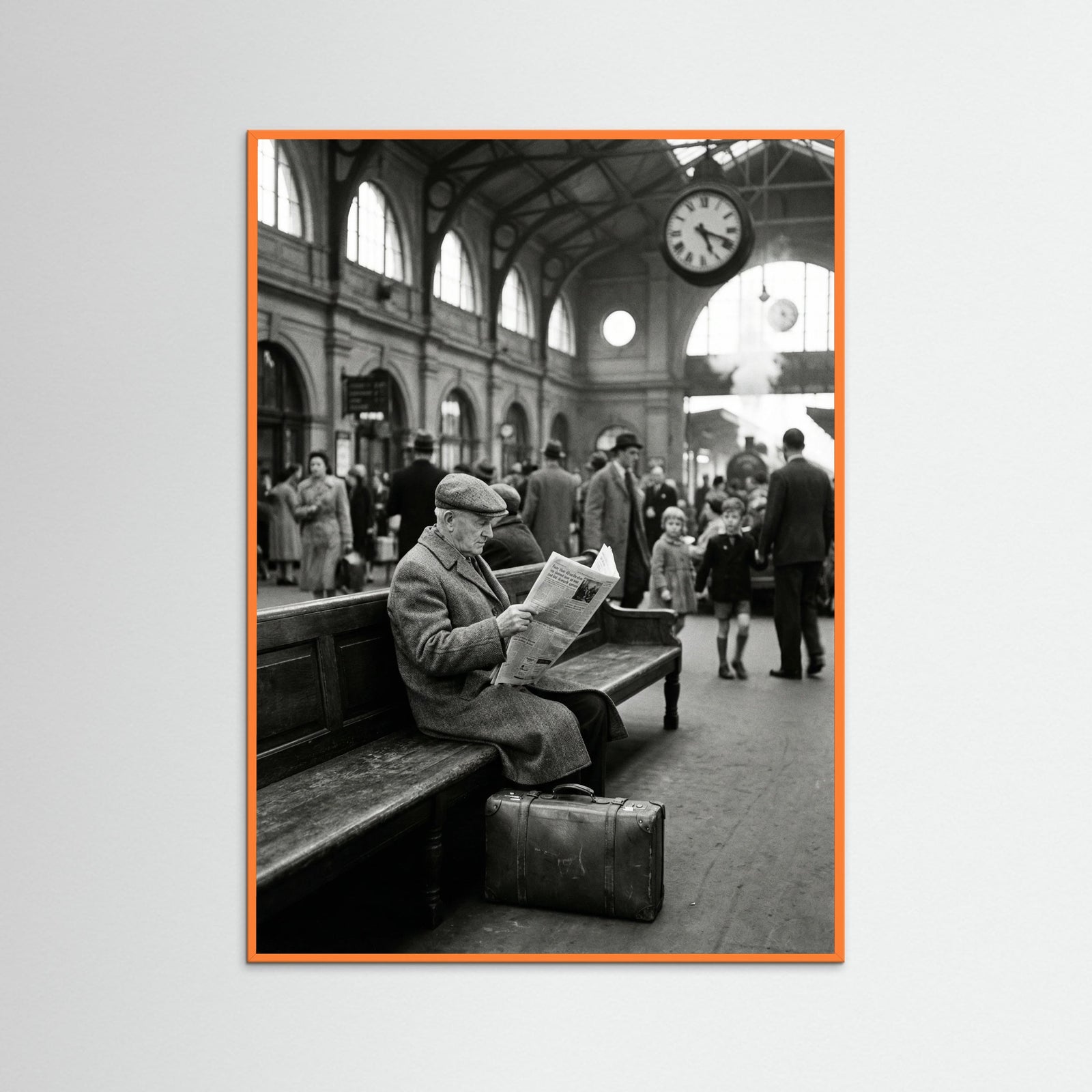 Orange Wood Dalmatian Daydream