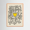 Orange Wood Dancing Daisy Bloom