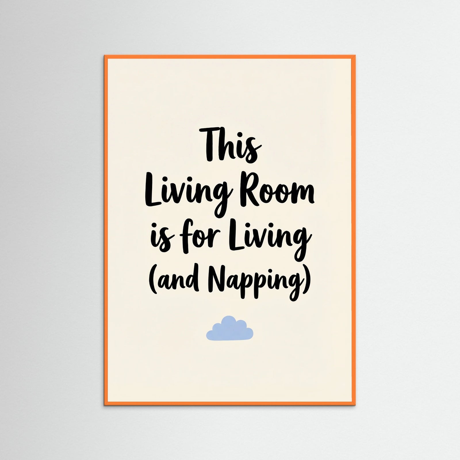 Orange Wood Dancing Kitchen Joy