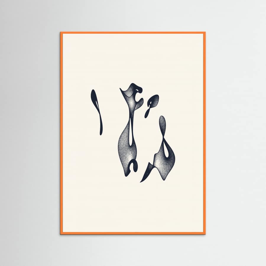 Dancing Torus Poster – plakat og kunsttryk