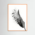 Orange Wood Dandelion Flight