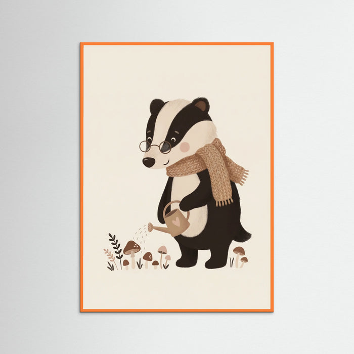 Orange Wood Dapper Canine Friend