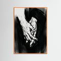 Orange Wood Dark Embrace