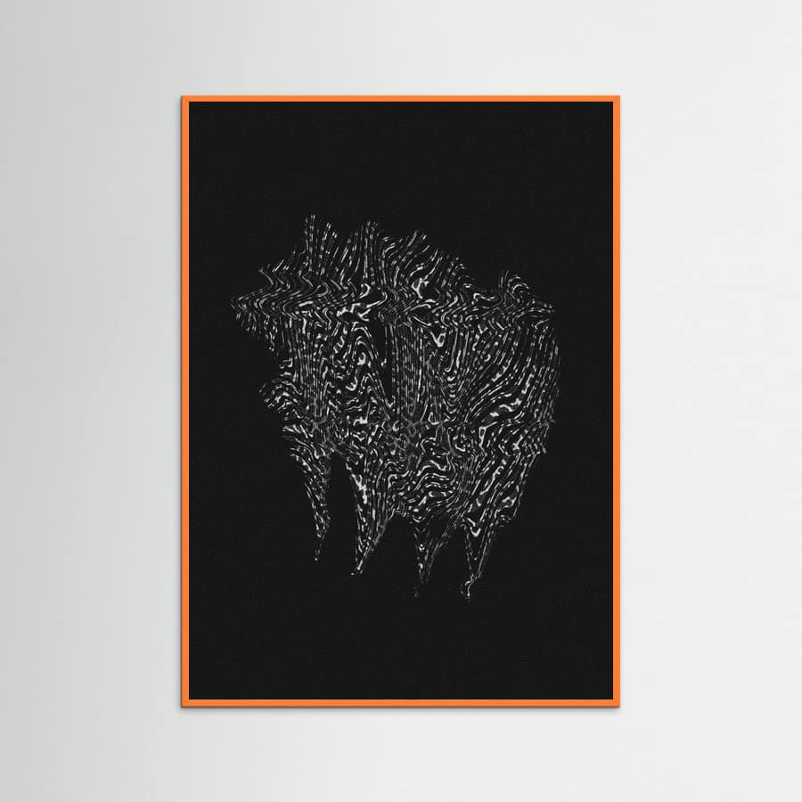 Plakat Data Points X – plakat i druk artystyczny