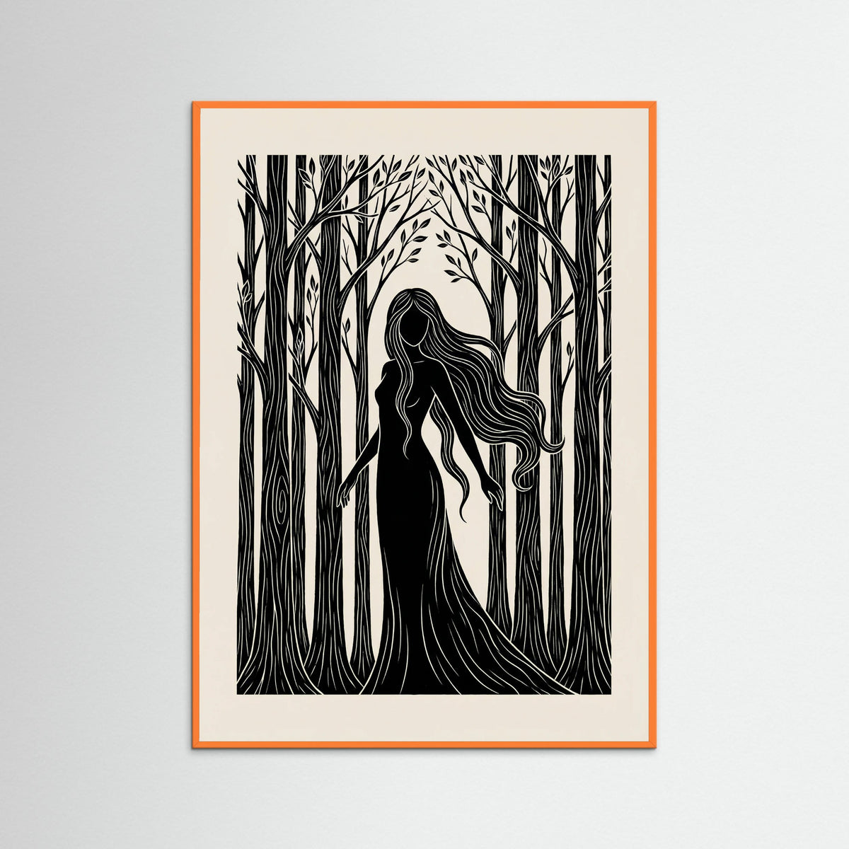 Orange Wood Deep Connection