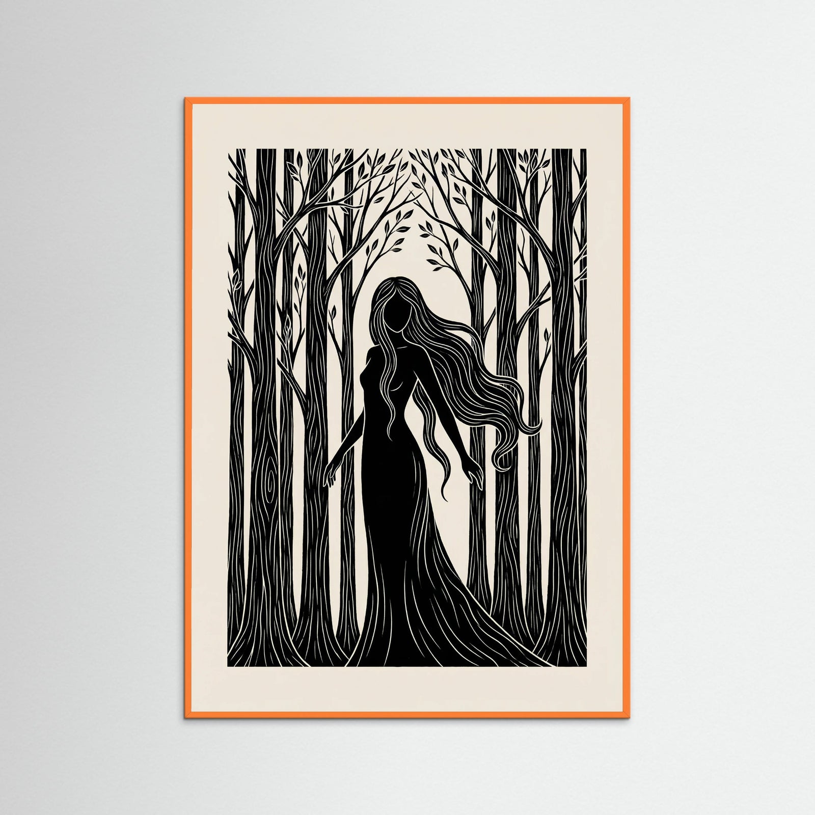 Orange Wood Deep Connection