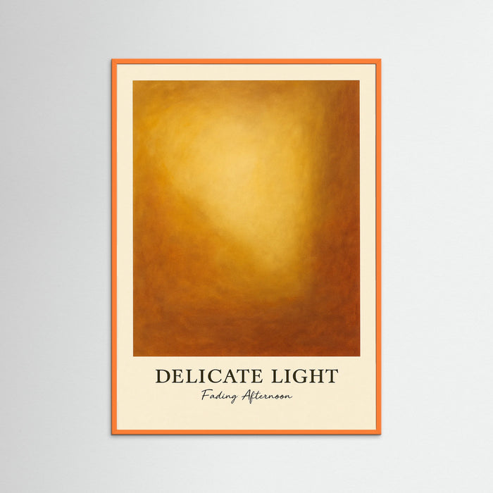 Orange Wood Delicate light