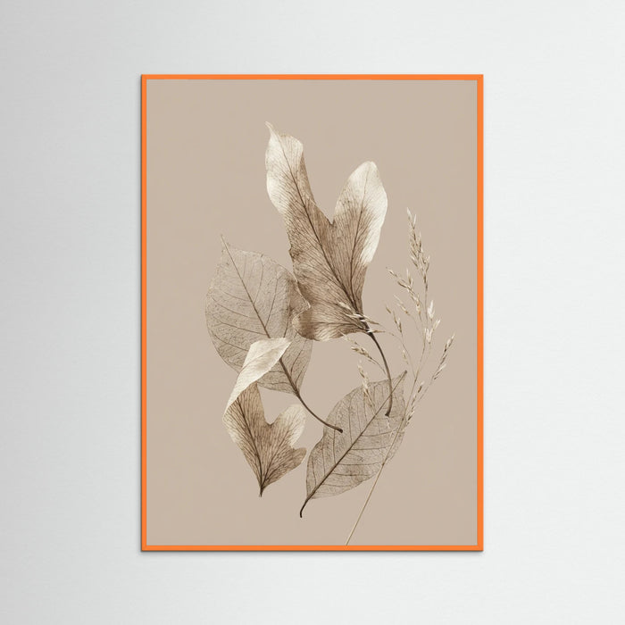 Orange Wood Desert Bloom