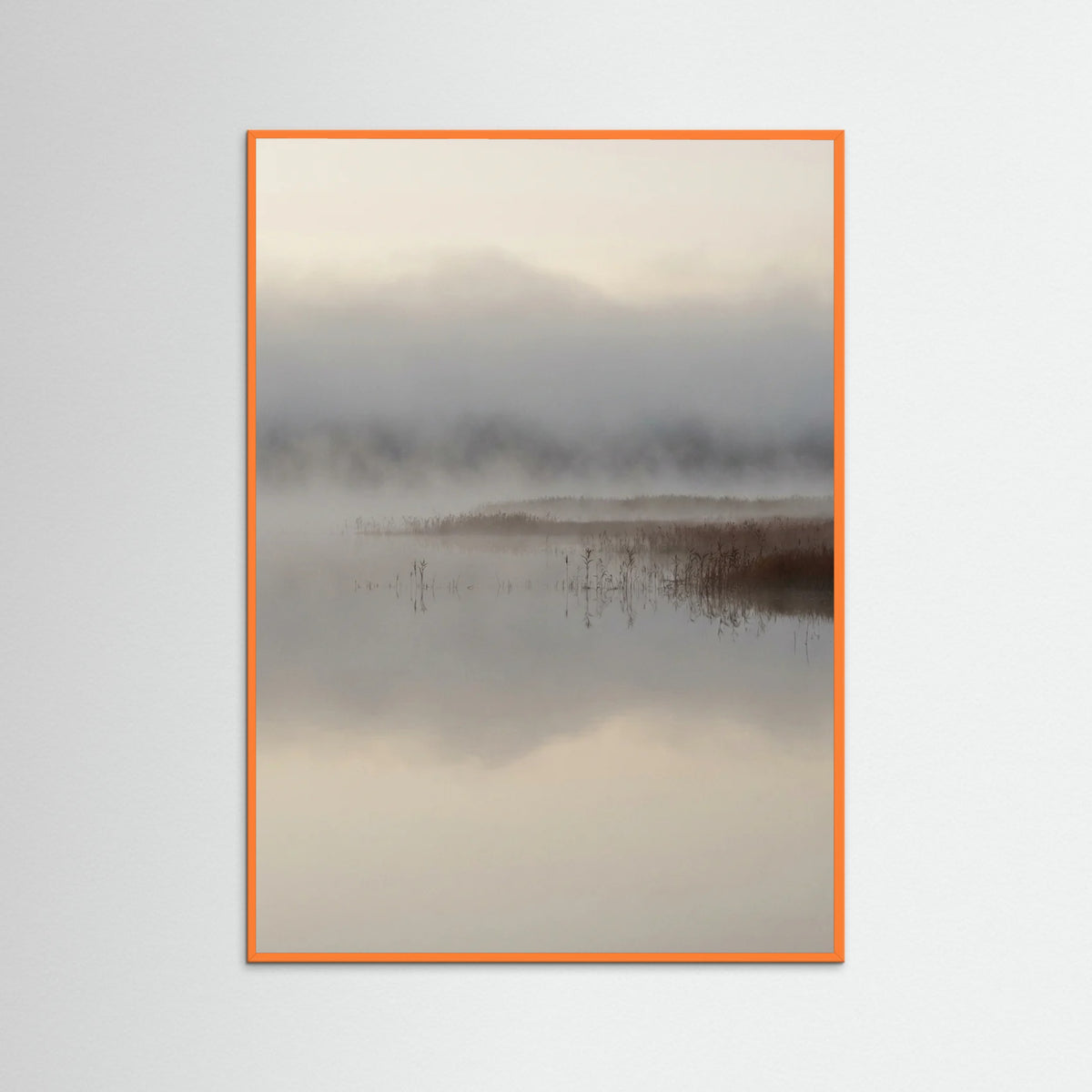 Orange Wood Desert Layers