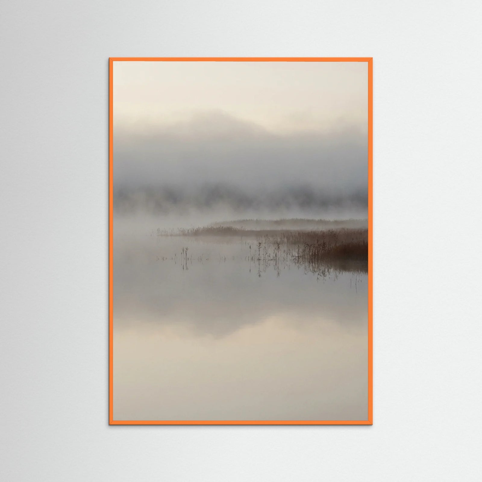 Orange Wood Desert Layers