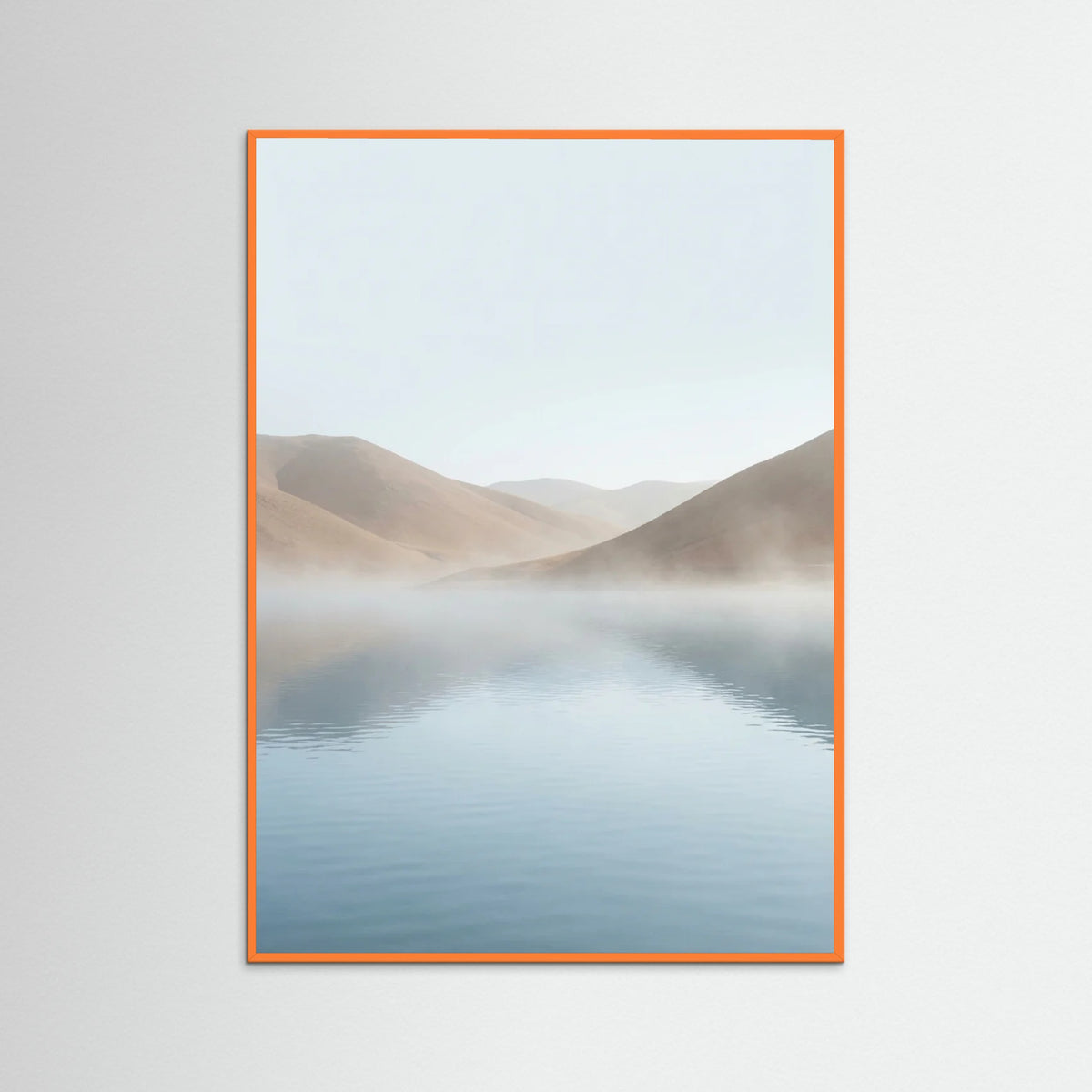 Orange Wood Desert Shoreline