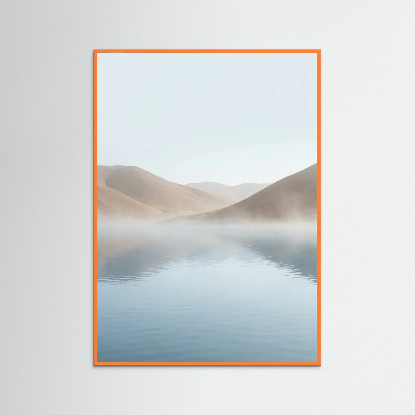 Orange Wood Desert Shoreline