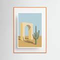 Orange Wood Desert Solitude