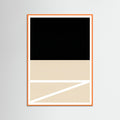 Orange Wood Diagonal Balance