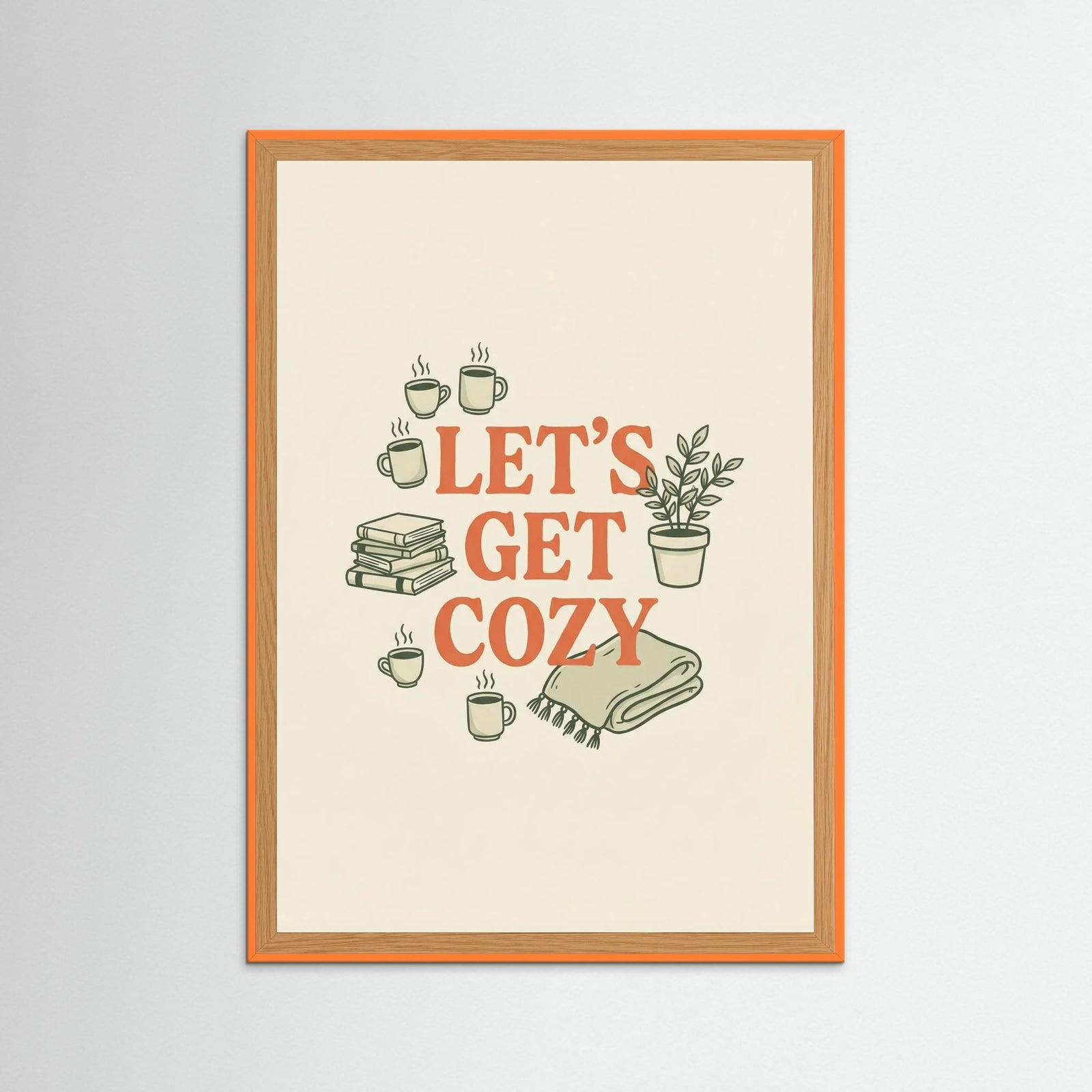 Orange Wood Dinner Party Whimsy