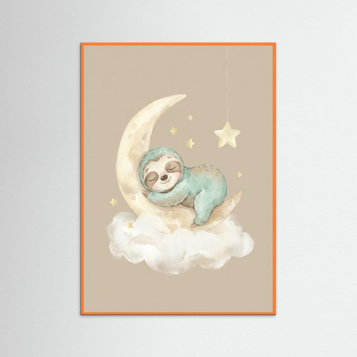 Orange Wood Dino Dreamscape