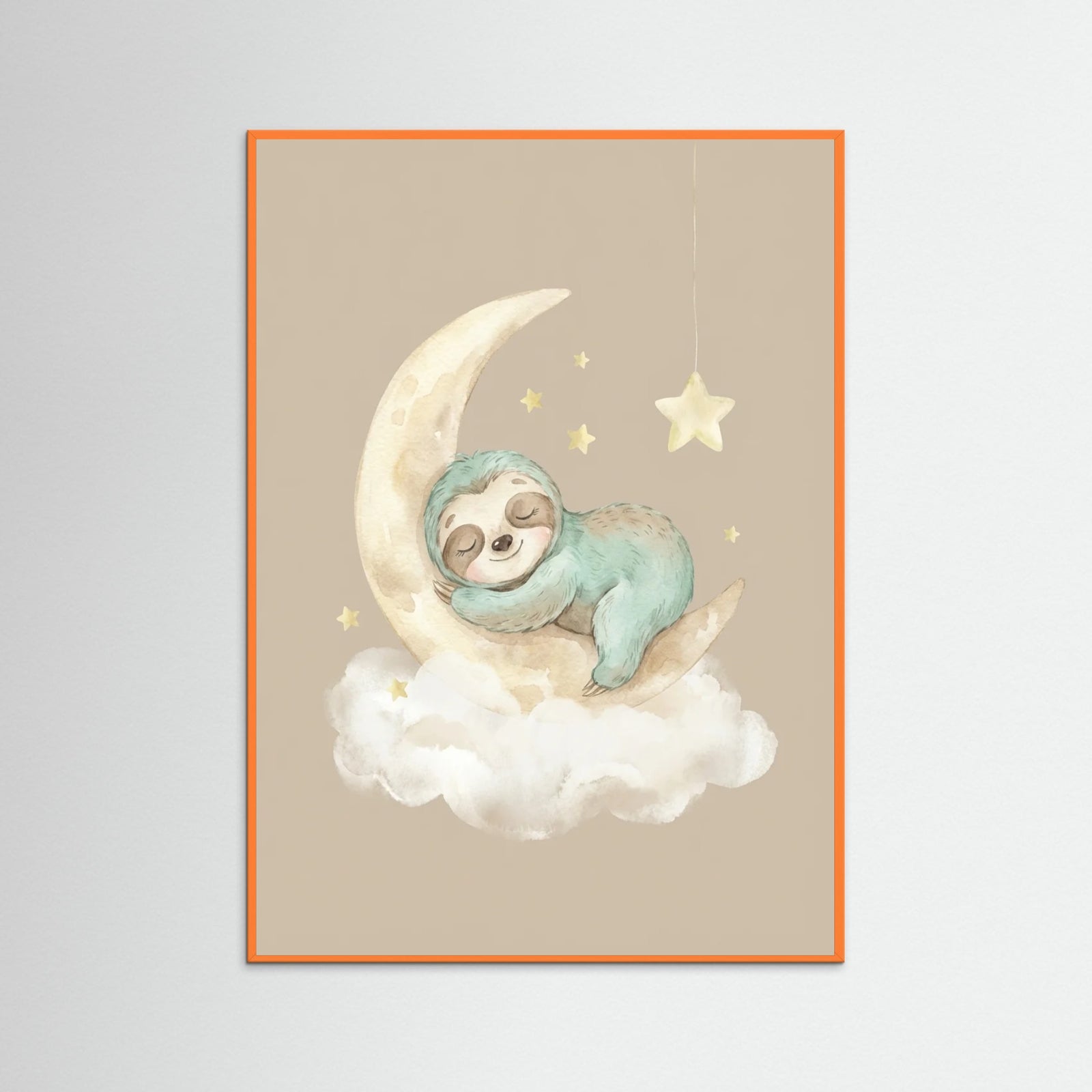 Orange Wood Dino Dreamscape