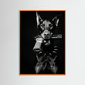 Orange Wood Dior Doberman