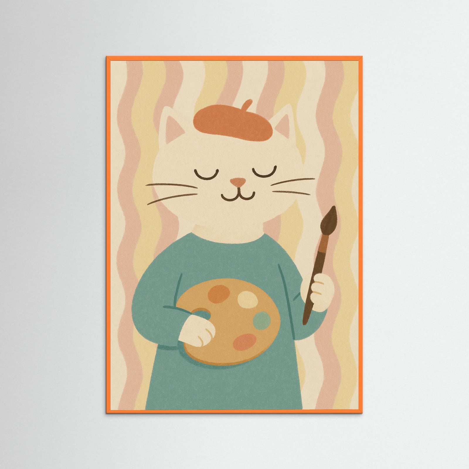 Orange Wood Dog Coffee 1