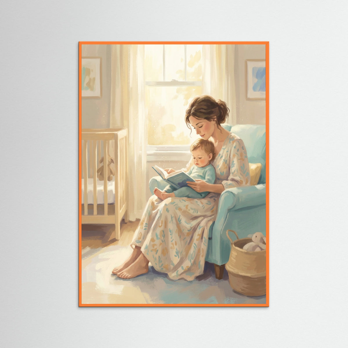 Orange Wood Domestic Serenity