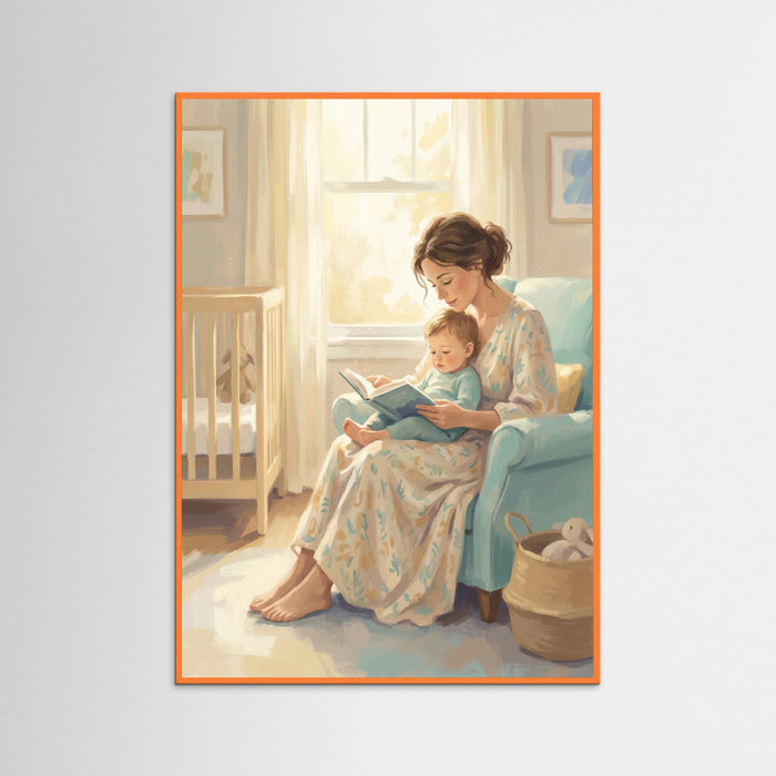 Orange Wood Domestic Serenity