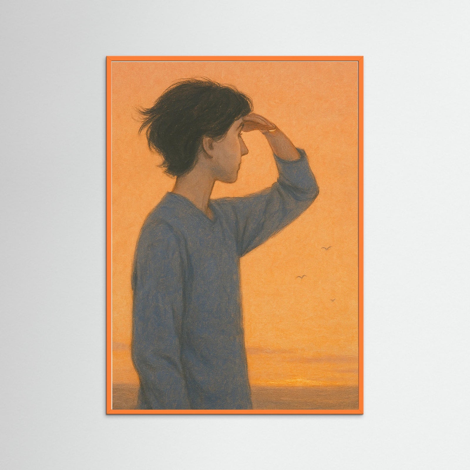 Orange Wood Dreaming Horizon