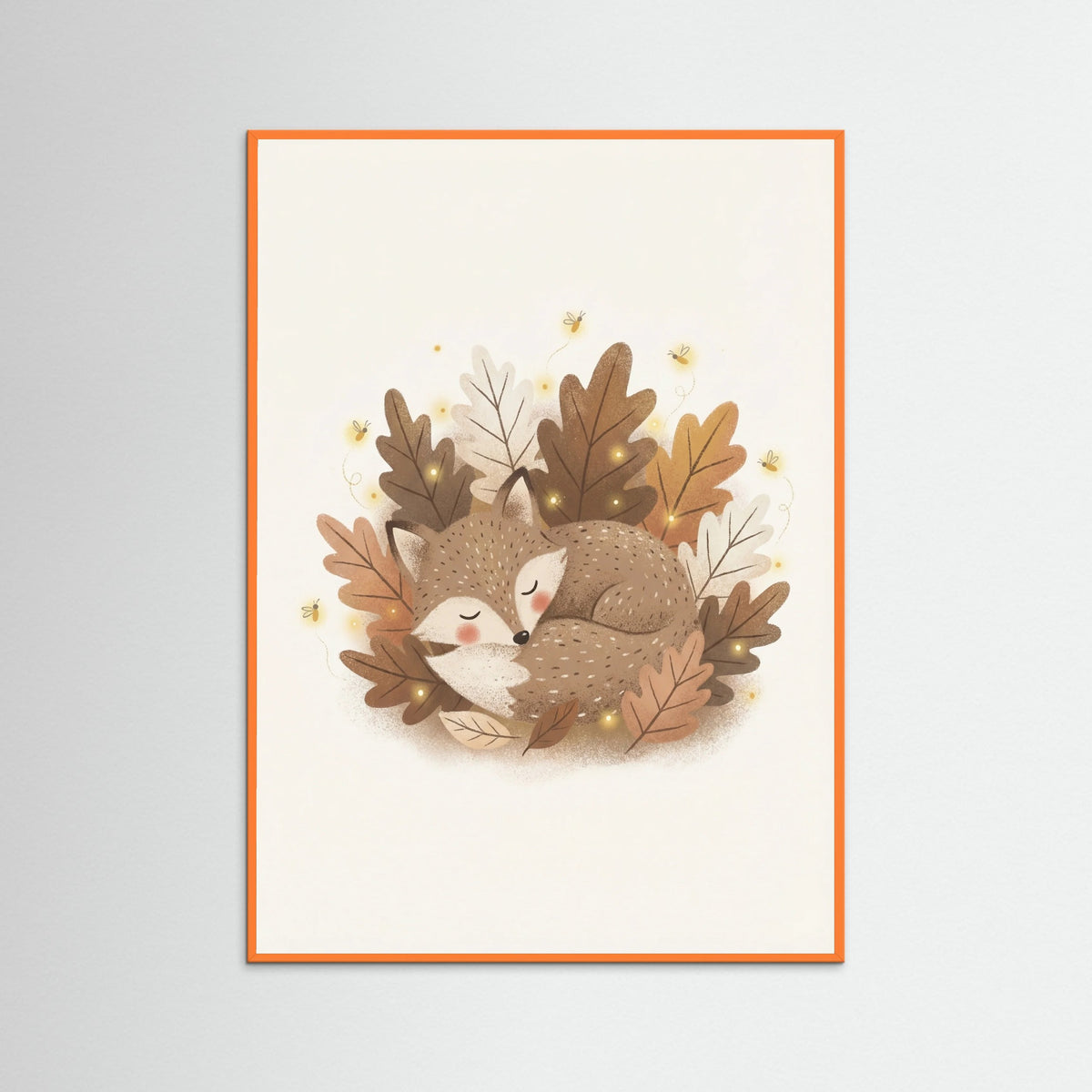 Orange Wood Dreamy Bunny Nap