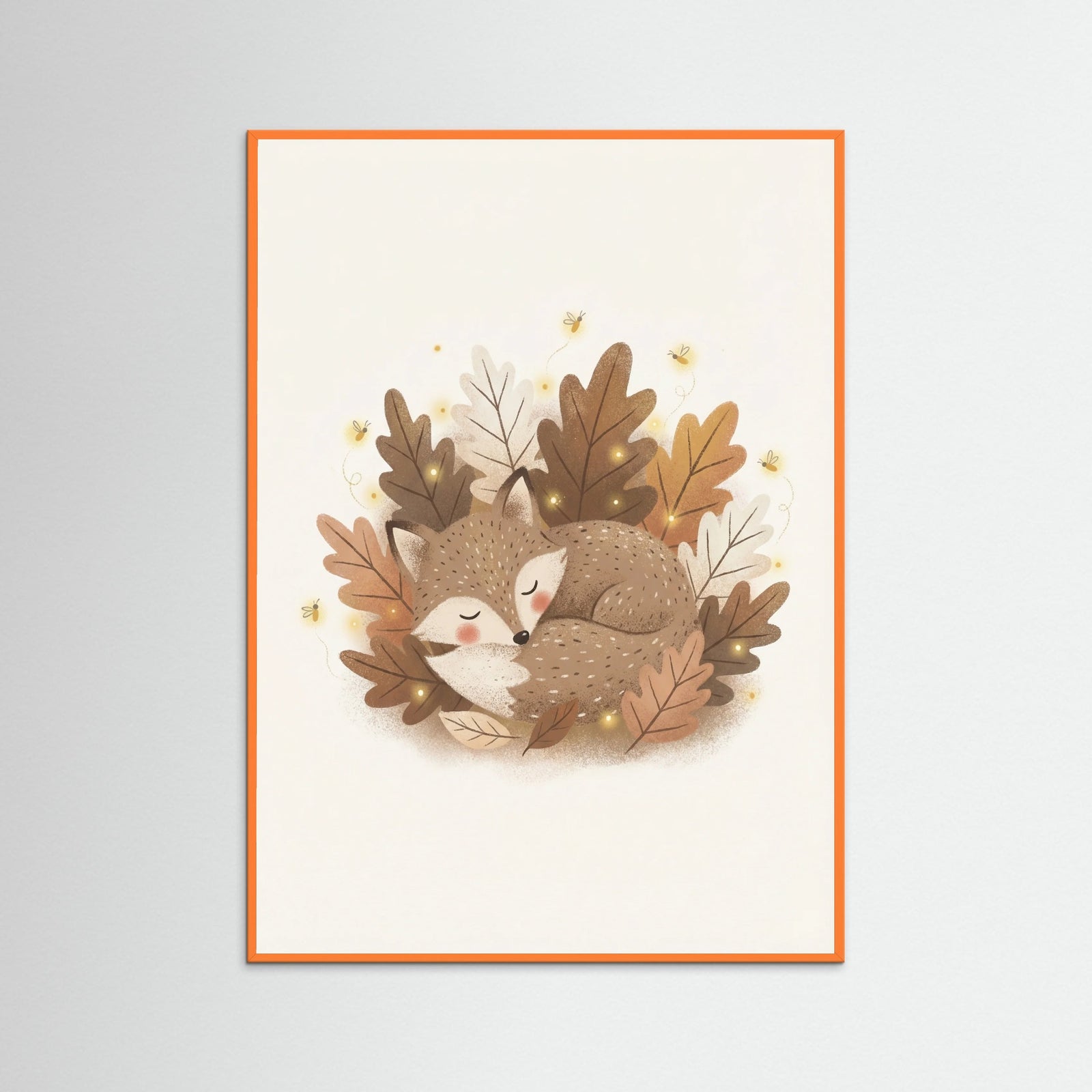 Orange Wood Dreamy Bunny Nap