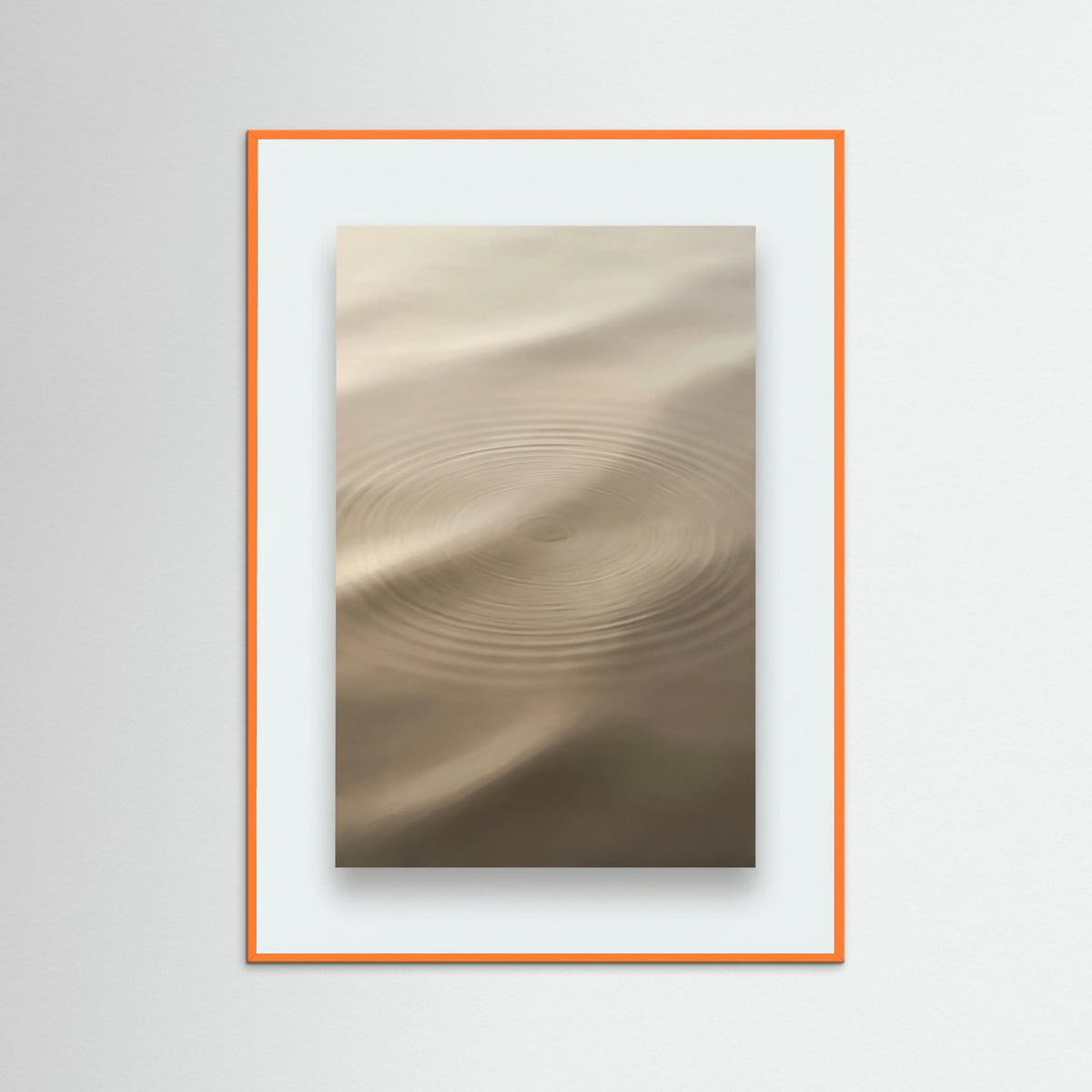 Orange Wood Dune Whispers